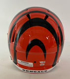 Joe Burrow Autographed Cincinnati Bengals Full Size Replica Helmet Fanatics COA