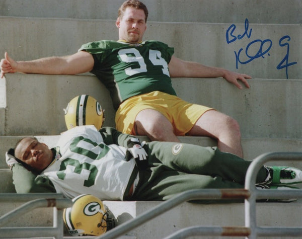 Packers Super Bowl XXXI Champ BOB KUBERSKI Signed 8x10 Photo #2 AUTO