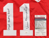 Vernon Maxwell Signed Houston Rockets Jersey "Original Shooting Guard" (JSA COA)