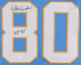Kellen Winslow Signed Chargers Jersey Inscribed "HOF 95" (JSA COA) 5xPro Bowl TE