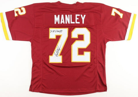 Dexter Manley Signed Washington Redskins Jersey Inscrd. "2x SB Champ" (JSA COA)