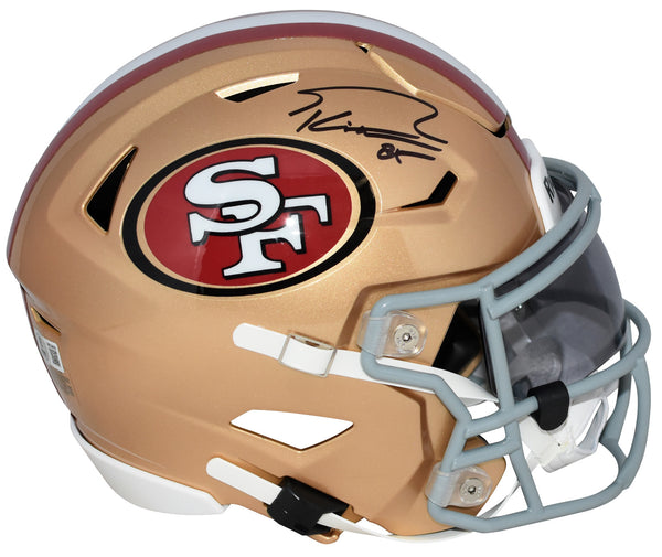 GEORGE KITTLE AUTOGRAPHED SAN FRANCISCO 49ERS SPEEDFLEX MIDI HELMET BECKETT
