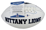 Pat Freiermuth Signed/Autographed Penn State Logo Football Beckett 204800