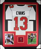 MIKE EVANS (Buccaneers white TOWER) Signed Autographed Framed Jersey Beckett