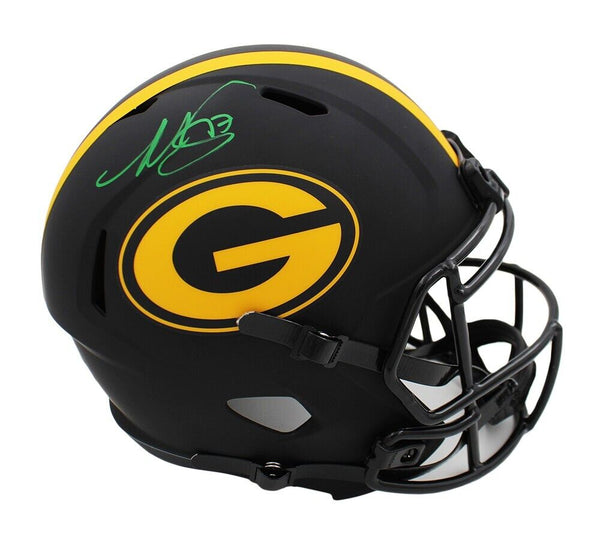 Romeo Doubs Signed Green Bay Packers Speed Full Size Eclipse NFL Helmet