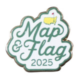 2025 Map & Flag Masters Augusta National Golf Club Pin