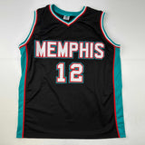 Autographed/Signed Ja Morant Memphis Black Basketball Jersey JSA COA