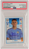 Phil Foden Signed 2020 Panini Premier League Sticker #365 - PSA Authentic