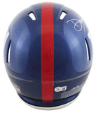 Giants Daniel Jones Authentic Signed Full Size Speed Proline Helmet BAS Witness