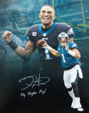 Jalen Hurts Autographed/Inscribed "Fly Eagles Fly!" 16x20 Photo Philadelphia
