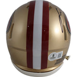 Fred Warner Autographed San Francisco 49ers Speed Mini Helmet Beckett 49556