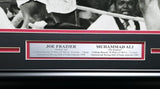 Muhammad Ali & Joe Frazier Autographed Signed Framed 16x20 Photo JSA #X98149
