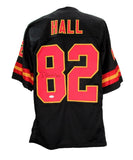 Dante Hall Signed/Auto Black Custom Football Jersey KC Chiefs JSA 193582