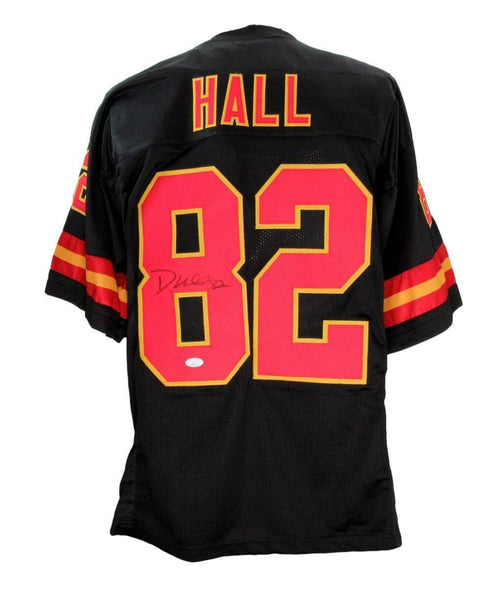Dante Hall Signed/Auto Black Custom Football Jersey KC Chiefs JSA 193582