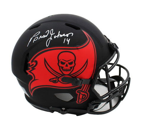 Brad Johnson Signed Tampa Bay Buccaneers Speed Authentic Eclipse Helmet