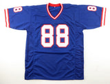 Pete Metzelaars Signed Bills Jersey "Bills Mafia" (JSA) Buffalo T.E. 1985 - 1994