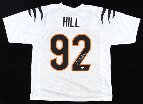 B. J. Hill Signed Cincinnati Bengals Jersey (JSA) 2018 3rd Rnd Pk Defensive Tckl