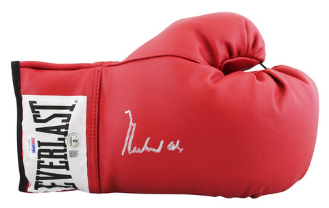 Muhammad Ali Authentic Signed Red Everlast Boxing Glove Autographed BAS #AE13632