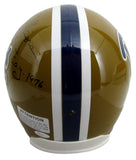 Johnny Majors CHOF Signed/Inscr Full Size Replica Football Helmet Pitt 213076