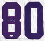 Dwayne Bowe Signed LSU Tigers Jersey (JSA COA) NFL Receiving Touchdowns Ldr 2010