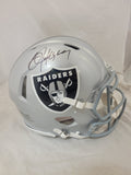 BO JACKSON SIGNED RAIDERS F/S SPEED AUTHENTIC HELMET BECKETT QR