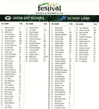 Dave Robinson Autographed Green Bay Packers 8x7 Fan Appreciation Card BAS 57226