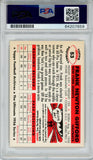 Frank Gifford Signed 1956 Topps #53 Trading Card PSA Slab 42649