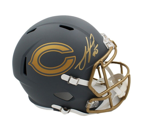 Julius Peppers Signed Chicago Bears Speed Full Size Slate NFL Helmet