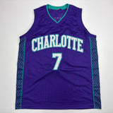 Autographed/Signed Kon Knueppel Charlotte Purple Basketball Jersey JSA COA