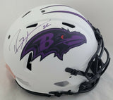 RAY LEWIS SIGNED BAL RAVENS FS LUNAR ECLIPSE SPEED AUTHENTIC HELMET BECKETT