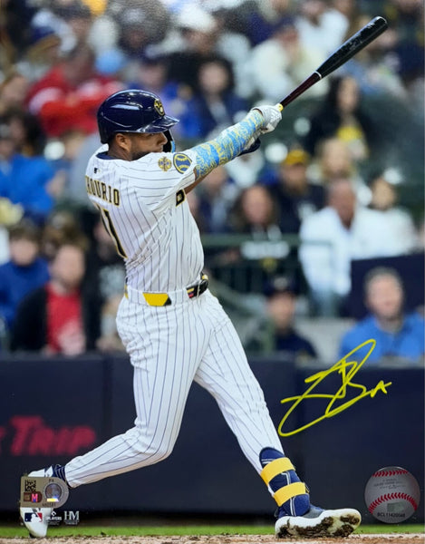 JACKSON CHOURIO - Milwaukee Brewers MLB - Signed 8x10 Photo #4 AUTO - MLB