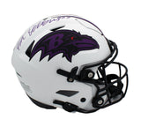 JK Dobbins Signed Baltimore Ravens Speed Flex Authentic Lunar NFL Helmet