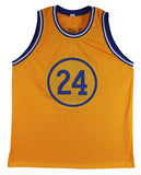 Rick Barry "HOF 1987" Authentic Signed Yellow Pro Style Jersey BAS Witnessed