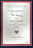 Bill Clinton Signed Framed Impeachment Letter Monica Lewinsky JSA