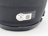 DRAKE LONDON AUTOGRAPHED FALCONS ECLIPSE BLACK SPEED MINI HELMET BECKETT 220388