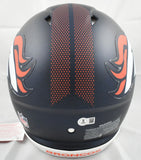 Bo Nix Signed Denver Broncos F/S Speed Authentic Helmet - Beckett W Holo *Front