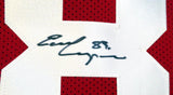 SAN FRANCISCO 49ERS EARL COOPER AUTOGRAPHED SIGNED RED JERSEY PSA/DNA 105034