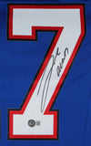 Bills Josh Allen Authentic Signed Blue Nike Limited Jersey BAS Witnessed