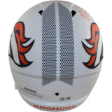 Ed McCaffrey Rod Smith Signed Denver Broncos F/S Alt 24 Helmet Beckett 56367
