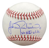 Johan Santana New York Mets Signed Official MLB Baseball No Hitter BAS ITP