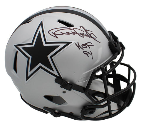 Randy White Signed Dallas Cowboys Speed Rave Authentic NFL Helmet With "HOF 94"