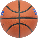 ALLEN IVERSON AUTOGRAPHED SIGNED 76ERS LOGO BASKETBALL BECKETT WITNESS 232870