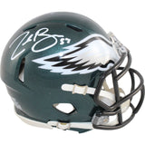 Zack Baun Autographed Philadelphia Eagles Mini Helmet Beckett Witness 50316