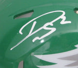 Darius Slay Autographed Kelly Green Mini Speed Football Helmet Eagles JSA 183546