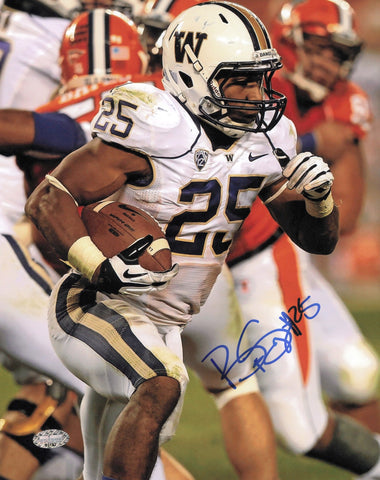 Bishop Sankey Autographed 8x10 Photo University of Washington MCS Holo #63182