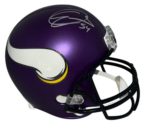 ERIC KENDRICKS SIGNED AUTOGRAPHED MINNESOTA VIKINGS FULL SIZE HELMET COA