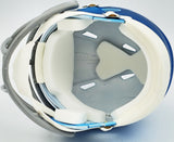 Sam LaPorta Auto Lions Flat Matte Blue 2023 Alternate Speed Mini Helmet Beckett