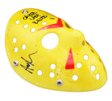 Ari Lehman Signed Friday the 13th Yellow Costume Mask - Jason 1/Crystal Lake