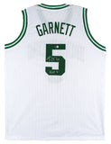 Kevin Garnett "HOF 2020" Authentic Signed White Pro Style Jersey BAS Witnessed