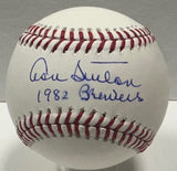 Brewers DON SUTTON Signed Official MLB Baseball AUTO w/ "1982 Brewers"